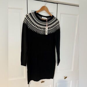 Vineyard Vines black wool dress